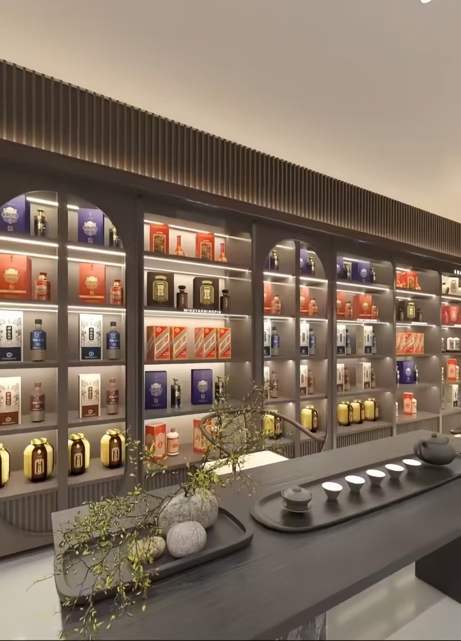 南京商場(chǎng)超市煙酒柜臺(tái)定做-中強(qiáng)展柜廠